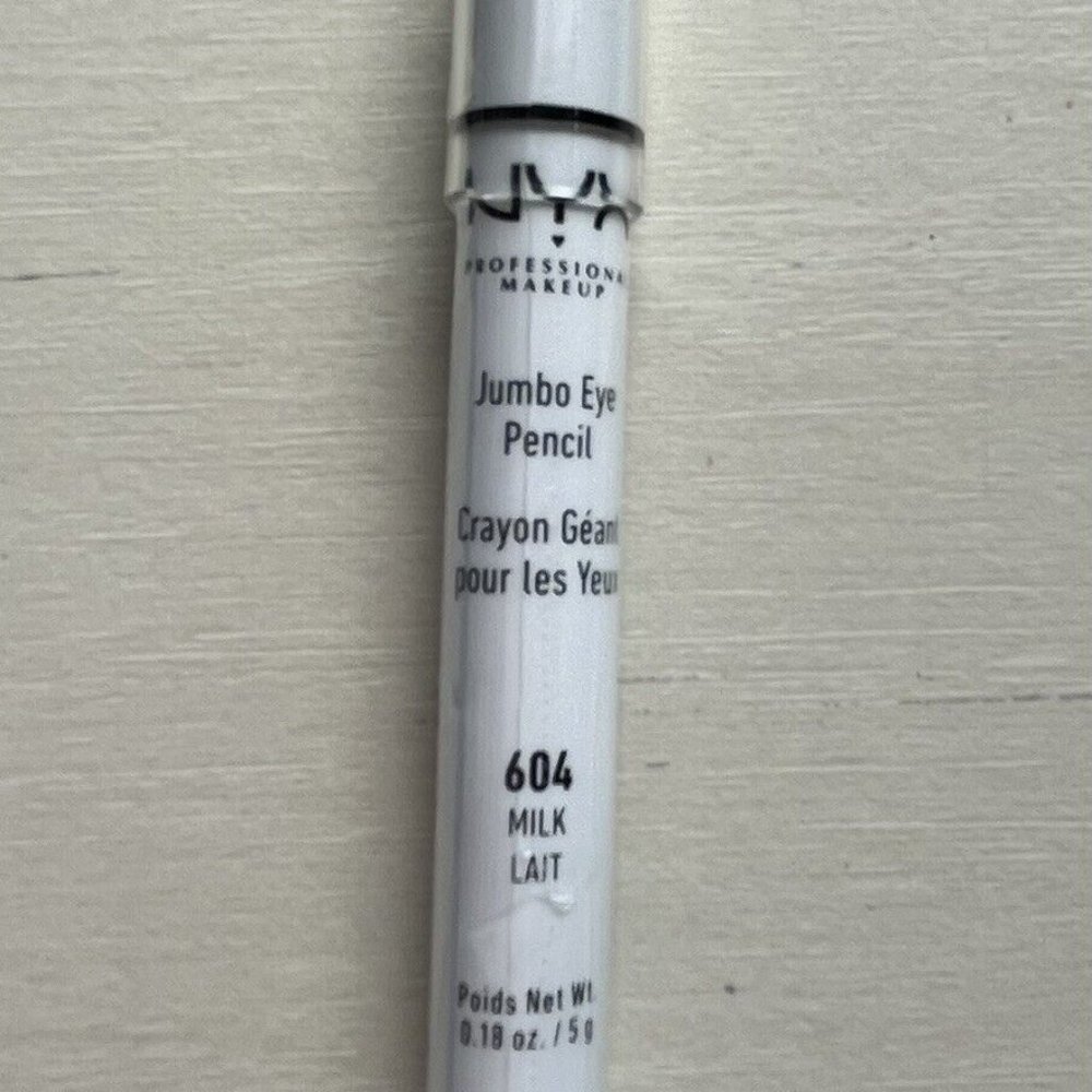 NXY Jumbo Eye Pencil  604  Milk Lait (White) 604   .18 ounce